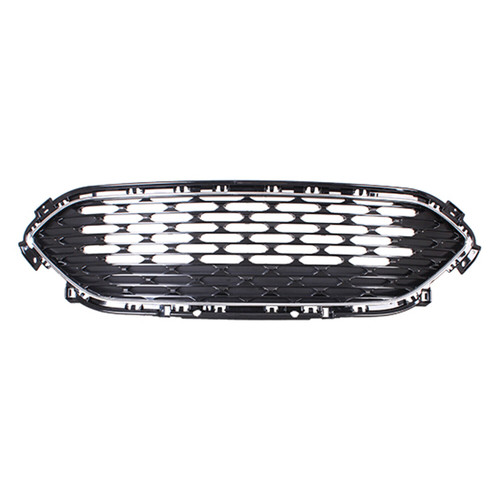 GRILLE FR MATTE BLACK W/CHROME OUTER MOLDING REPLACEMENT FOR FORD ESCAPE 2022 PARTSLINK NUMBER FO1200660 GRILLE FR MATTE BLACK W/CHROME OUTER MOLDING REPLACEMENT FOR FORD ESCAPE 2022 PARTSLINK NUMBER FO1200660