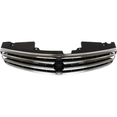 GRILLE CHROME/BLACK REPLACEMENT FOR INFINITI G35 SEDAN 2005 PARTSLINK NUMBER IN1200115