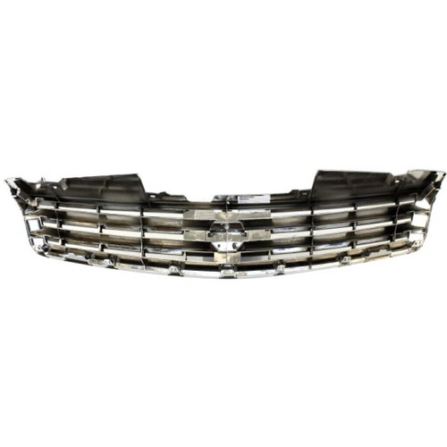 GRILLE CHROME/BLACK REPLACEMENT FOR INFINITI G35 SEDAN 2005 PARTSLINK NUMBER IN1200115