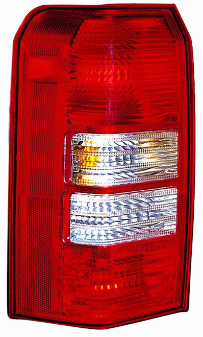 TAIL LAMP LH WITH 2 BULB HOLES IN BACK CAPA REPLACEMENT FOR JEEP PATRIOT 2008 PARTSLINK NUMBER  CH2800181C