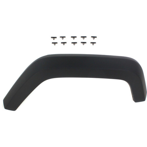 FENDER FLARE RR LH TEXTURED REPLACEMENT FOR JEEP WRANGLER 2008 PARTSLINK NUMBER  CH1768107