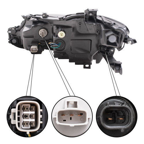 HEAD LAMP RH BI-LED 21-24 LE/ 19-20 L/LE/SE MODEL HQ HEAD LAMP RH BI-LED 21-24 LE/ 19-20 L/LE/SE MODEL HQREPLACEMENT FOR TOYOTA CAMRY HYBRID 2019 PARTSLINK NUMBER 	TO2503277