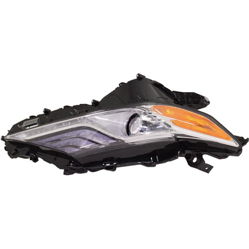 HEAD LAMP RH CHROME BEZEL W/LED DRL W/O ADAPTIVE LAMPS XLE MODEL HQ REPLACEMENT FOR TOYOTA CAMRY HYBRID 2019 PARTSLINK NUMBER TO2503278 HEAD LAMP RH CHROME BEZEL W/LED DRL W/O ADAPTIVE LAMPS XLE MODEL HQ REPLACEMENT FOR TOYOTA CAMRY HYBRID 2019 PARTSLINK NUMBER TO2503278