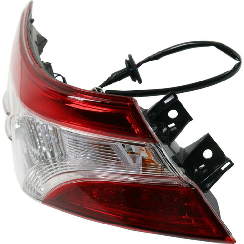TAIL LAMP LH L/LE MODEL USA BUILT W/O SMOKED TINT REPLACEMENT FOR TOYOTA CAMRY HYBRID 2019 PARTSLINK NUMBER TO2804134U