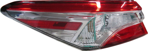 TAIL LAMP LH LE MODEL JAPAN BUILT W/O SMOKED TINT HQ REPLACEMENT FOR TOYOTA CAMRY HYBRID 2019 PARTSLINK NUMBER TO2804138