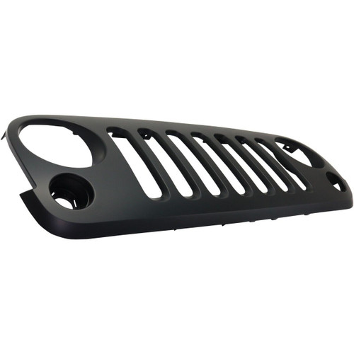 GRILLE BLACK REPLACEMENT FOR JEEP WRANGLER 2008 PARTSLINK NUMBER CH1200313 GRILLE BLACK REPLACEMENT FOR JEEP WRANGLER 2008 PARTSLINK NUMBER CH1200313