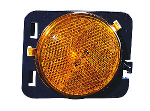 SIDE MARKER LAMP RH (IN THE FENDER) CAPA REPLACEMENT FOR JEEP WRANGLER 2008 PARTSLINK NUMBER  CH2551127C