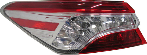 TAIL LAMP LH USA XLE MODEL CAPA REPLACEMENT FOR TOYOTA CAMRY HYBRID 2019 PARTSLINK NUMBER TO2804136C