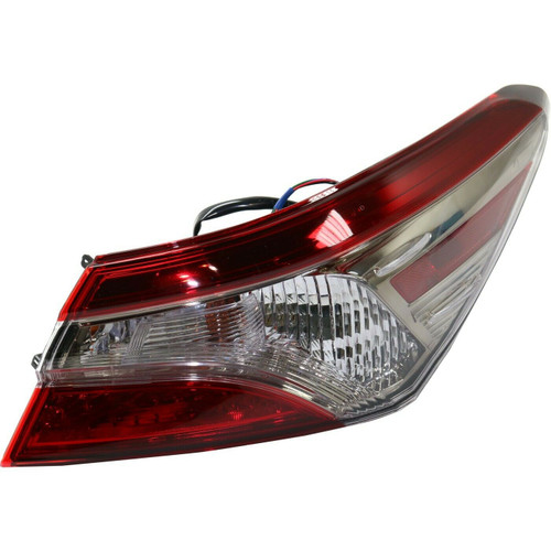 TAIL LAMP RH SE MODEL US BUILT SMOKED TINT REPLACEMENT FOR TOYOTA CAMRY HYBRID 2019 PARTSLINK NUMBER TO2805135U