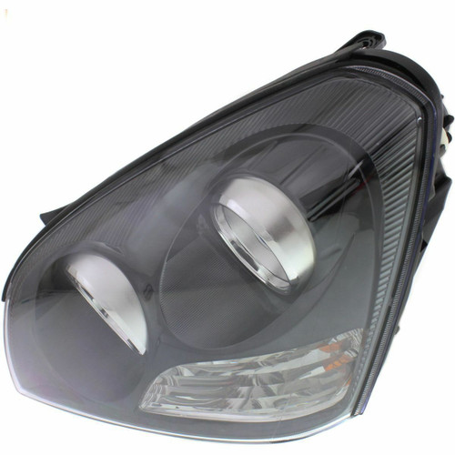 HEAD LAMP LH W/BLACK INSERT W/APPEARANCE PKG CAPA REPLACEMENT FOR KIA OPTIMA 2008 PARTSLINK NUMBER  KI2502137C