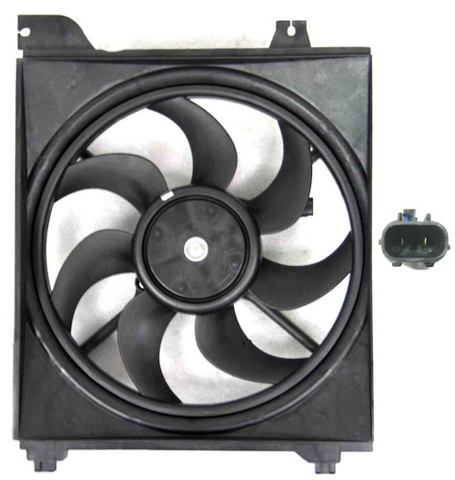 COOLING FAN ASSY REPLACEMENT FOR KIA RIO SEDAN 2008 PARTSLINK NUMBER  KI3115132