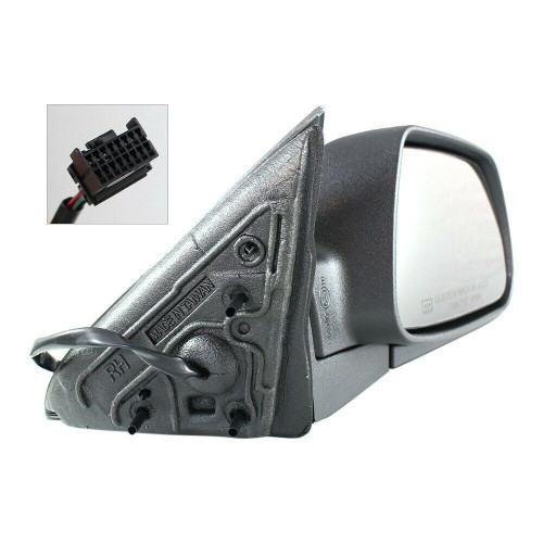 DOOR MIRROR RH POWER PTM REPLACEMENT FOR JEEP GRAND CHEROKEE 2005 PARTSLINK NUMBER CH13201321