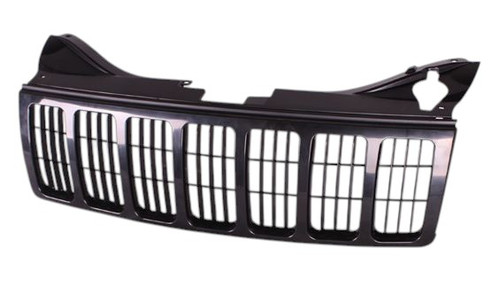 GRILLE BLACK REPLACEMENT FOR JEEP GRAND CHEROKEE 2005 PARTSLINK NUMBER CH1200306 GRILLE BLACK REPLACEMENT FOR JEEP GRAND CHEROKEE 2005 PARTSLINK NUMBER CH1200306