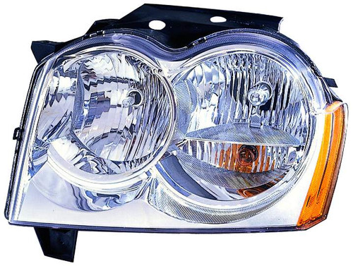HEAD LAMP LH HQ REPLACEMENT FOR JEEP GRAND CHEROKEE 2005 PARTSLINK NUMBER CH2502160