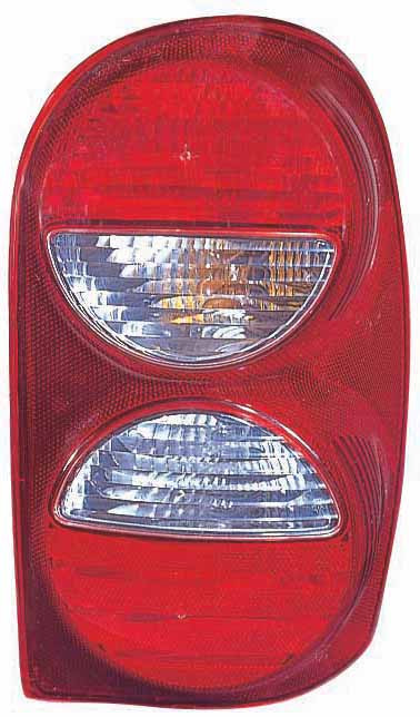 TAIL LAMP RH CAPA RENEGADE MODELS W/TAIL LAMP GUARD HQ REPLACEMENT FOR JEEP LIBERTY 2005 PARTSLINK NUMBER CH2801158C