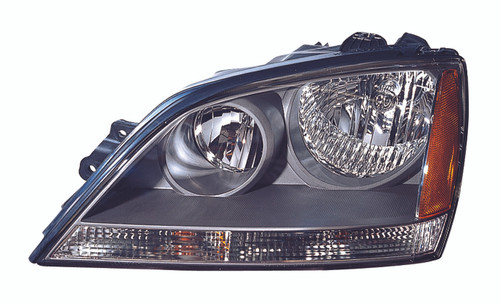 HEAD LAMP LH W/SPORT HQ REPLACEMENT FOR KIA SORENTO 2005 PARTSLINK NUMBER KI2502122