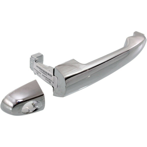 DOOR HANDLE FR LH OUTER CHROME (W/KEY HOLE) REPLACEMENT FOR KIA RONDO 2008 PARTSLINK NUMBER  KI1310106