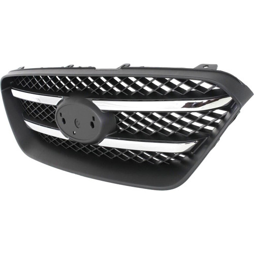GRILLE CHROME/BLACK REPLACEMENT FOR KIA RONDO 2008 PARTSLINK NUMBER  KI1200131