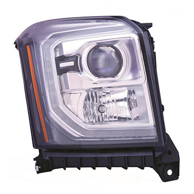 HEAD LAMP RH HALOGEN W/O LOGO YUKON/YUKON XL/DENALI HQ REPLACEMENT FOR GMC YUKON 2015 PARTSLINK NUMBER GM2503409 HEAD LAMP RH HALOGEN W/O LOGO YUKON/YUKON XL/DENALI HQ REPLACEMENT FOR GMC YUKON 2015 PARTSLINK NUMBER GM2503409