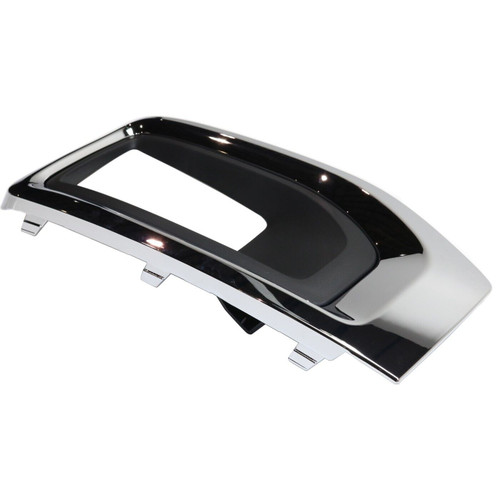 FOG LAMP BEZEL FR RH CHROME/TEXTURED REPLACEMENT FOR GMC YUKON DENALI 2015 PARTSLINK NUMBER  GM1039187