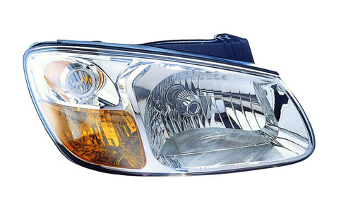 HEAD LAMP RH LX/EX MODEL HQ REPLACEMENT FOR KIA SPECTRA(SEDAN) 2008 PARTSLINK NUMBER  KI2503128