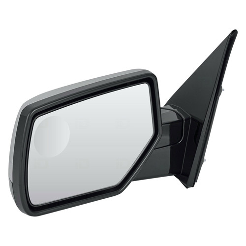 DOOR MIRROR LH POWER HTD CHROME W/BLIND SPOT MANUAL FOLD  REPLACEMENT FOR GMC YUKON XL 2015 PARTSLINK NUMBER  GM1320506
