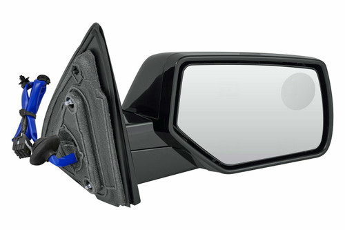 DOOR MIRROR RH POWER HTD PTM MANUAL FOLD  REPLACEMENT FOR GMC YUKON XL 2015 PARTSLINK NUMBER  GM1321505
