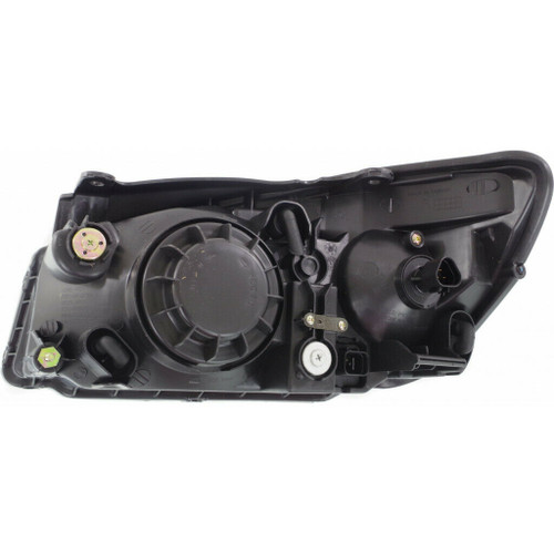 HEAD LAMP RH (SMOKED) EX/SX HQ REPLACEMENT FOR KIA SPECTRA (SEDAN) 2005 PARTSLINK NUMBER KI2503117