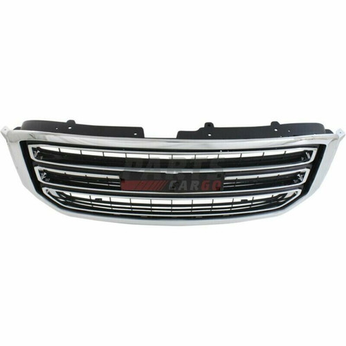 GRILLE BLACK/CHROME EXCLUDE DENALI  REPLACEMENT FOR GMC YUKON XL 2015 PARTSLINK NUMBER  GM1200702