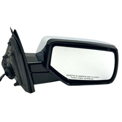 DOOR MIRROR RH POWER HTD CHROME MANUAL FOLD  REPLACEMENT FOR GMC YUKON XL DENALI 2015 PARTSLINK NUMBER  GM1321506
