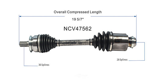 C V AXLE LH 4CYL 2.3L REPLACEMENT FOR MAZDA MAZDA 3 2005 PARTSLINK NUMBER NCV47562 C V AXLE LH 4CYL 2.3L REPLACEMENT FOR MAZDA MAZDA 3 2005 PARTSLINK NUMBER NCV47562