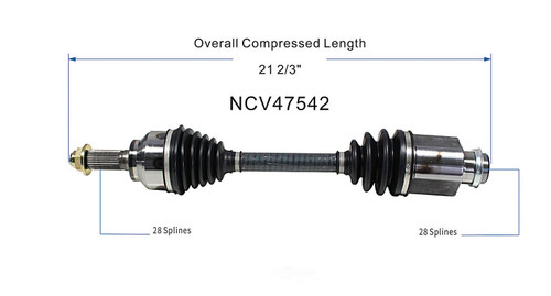 C V AXLE RH 4CYL 2.0L-2.3L REPLACEMENT FOR MAZDA MAZDA 3 2005 PARTSLINK NUMBER NCV47542 C V AXLE RH 4CYL 2.0L-2.3L REPLACEMENT FOR MAZDA MAZDA 3 2005 PARTSLINK NUMBER NCV47542