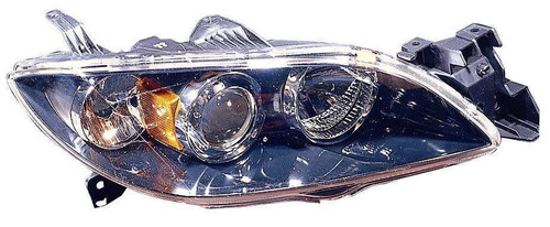 HEAD LAMP RH SDN CAPA REPLACEMENT FOR MAZDA MAZDA 3 2005 PARTSLINK NUMBER MA2519108C HEAD LAMP RH SDN CAPA REPLACEMENT FOR MAZDA MAZDA 3 2005 PARTSLINK NUMBER MA2519108C