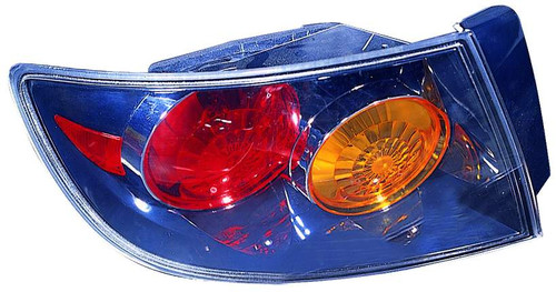 TAIL LAMP LH SPORT SDN REPLACEMENT FOR MAZDA MAZDA 3 2005 PARTSLINK NUMBER MA2800127V