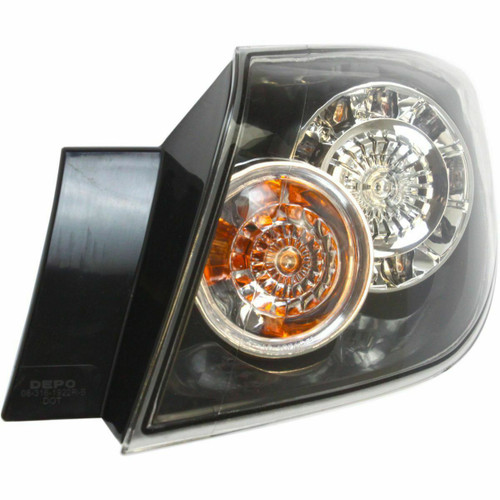 TAIL LAMP RH HB LED TYPE HQ REPLACEMENT FOR MAZDA MAZDA 3 2005 PARTSLINK NUMBER MA2801135