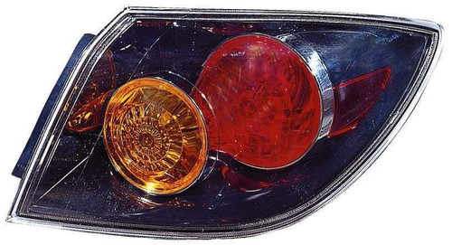 TAIL LAMP RH HB W/O LED HQ REPLACEMENT FOR MAZDA MAZDA 3 2005 PARTSLINK NUMBER MA2819106