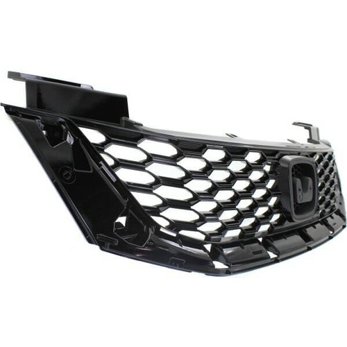 GRILLE PAINTED-BLACK REPLACEMENT FOR HONDA ACCORD COUPE 2015 PARTSLINK NUMBER HO1200217 GRILLE PAINTED-BLACK REPLACEMENT FOR HONDA ACCORD COUPE 2015 PARTSLINK NUMBER HO1200217