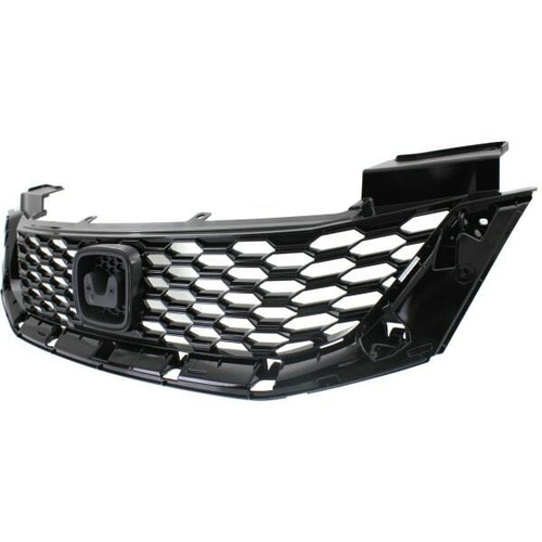 GRILLE PAINTED-BLACK REPLACEMENT FOR HONDA ACCORD COUPE 2015 PARTSLINK NUMBER HO1200217 GRILLE PAINTED-BLACK REPLACEMENT FOR HONDA ACCORD COUPE 2015 PARTSLINK NUMBER HO1200217