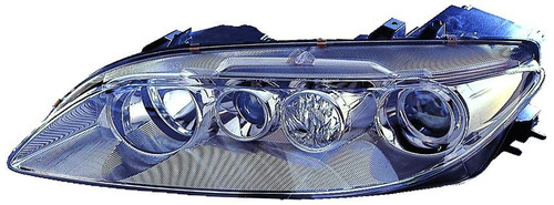 HEAD LAMP LH HQ REPLACEMENT FOR MAZDA MAZDA 6 2005 PARTSLINK NUMBER MA2502125