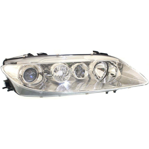 HEAD LAMP RH W/FOG LAMP STD HALOGEN HQ REPLACEMENT FOR MAZDA MAZDA 6 2005 PARTSLINK NUMBER MA2503129
