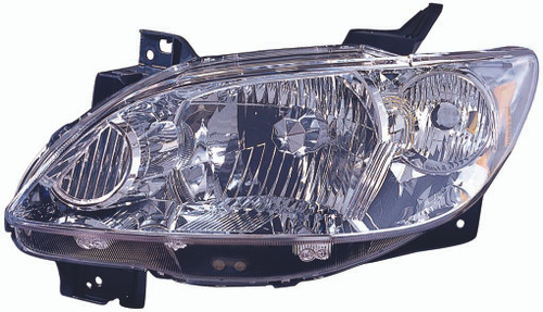 HEAD LAMP LH WO/ROCKER MOULDING HQ REPLACEMENT FOR MAZDA MPV 2005 PARTSLINK NUMBER MA2518111