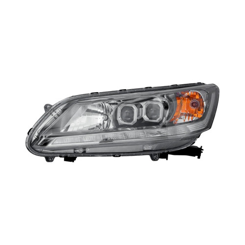 HEAD LAMP LH LED PLUG IN MODELS HQ  REPLACEMENT FOR HONDA ACCORD HYBRID 2015 PARTSLINK NUMBER  HO2502164