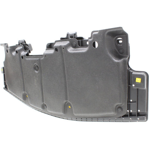 UNDERCAR SHIELD BLACK 2PC SET-UPPER/LOWER REPLACEMENT FOR TOYOTA COROLLA SEDAN 2019 PARTSLINK NUMBER  	TO1228215U