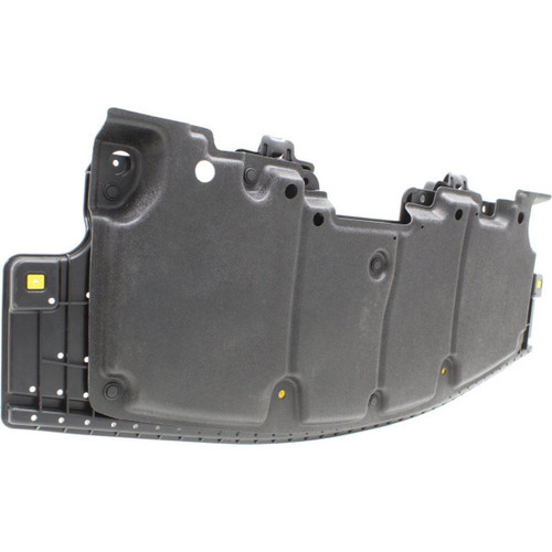 UNDERCAR SHIELD BLACK 2PC SET-UPPER/LOWER REPLACEMENT FOR TOYOTA COROLLA SEDAN 2019 PARTSLINK NUMBER  	TO1228215U