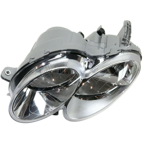 HEAD LAMP LH HALOGEN CLK MODELS CAPA REPLACEMENT FOR MERCEDES CLK500 2005 PARTSLINK NUMBER MB2502173C