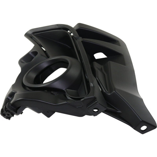 FOG LAMP BEZEL FR LH TEXTURED BLACK  REPLACEMENT FOR TOYOTA HIGHLANDER HYBRID 2019 PARTSLINK NUMBER  TO1038200