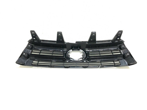 GRILLE MATTE BLACK/GRAY W/PTD SILVER BARS REPLACEMENT FOR TOYOTA HIGHLANDER HYBRID 2019 PARTSLINK NUMBER TO1200425 GRILLE MATTE BLACK/GRAY W/PTD SILVER BARS REPLACEMENT FOR TOYOTA HIGHLANDER HYBRID 2019 PARTSLINK NUMBER TO1200425