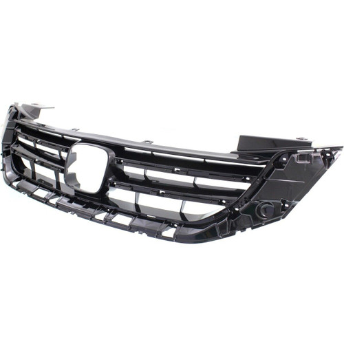 GRILLE V6   REPLACEMENT FOR HONDA ACCORD SEDAN 2015 PARTSLINK NUMBER  HO1200215