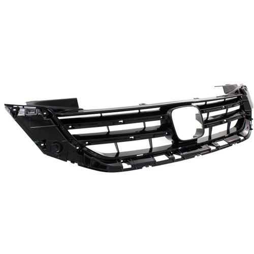 GRILLE V6   REPLACEMENT FOR HONDA ACCORD SEDAN 2015 PARTSLINK NUMBER  HO1200215