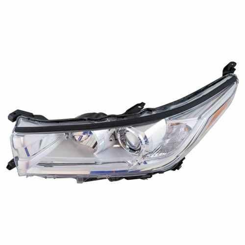 HEAD LAMP LH W/SMOKED CHROME W/CHROME BEZEL W/O LED DRL LE/LE PLUS/XLE MODEL HQ REPLACEMENT FOR TOYOTA HIGHLANDER HYBRID 2019 PARTSLINK NUMBER TO2502251 HEAD LAMP LH W/SMOKED CHROME W/CHROME BEZEL W/O LED DRL LE/LE PLUS/XLE MODEL HQ REPLACEMENT FOR TOYOTA HIGHLANDER HYBRID 2019 PARTSLINK NUMBER TO2502251